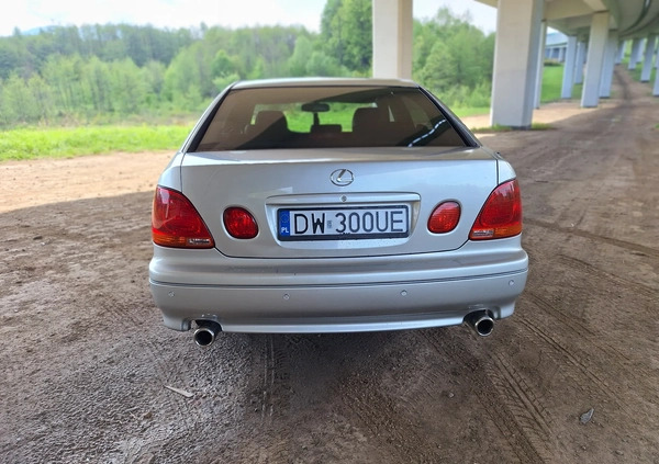 Lexus GS cena 24900 przebieg: 244000, rok produkcji 2000 z Biała małe 407